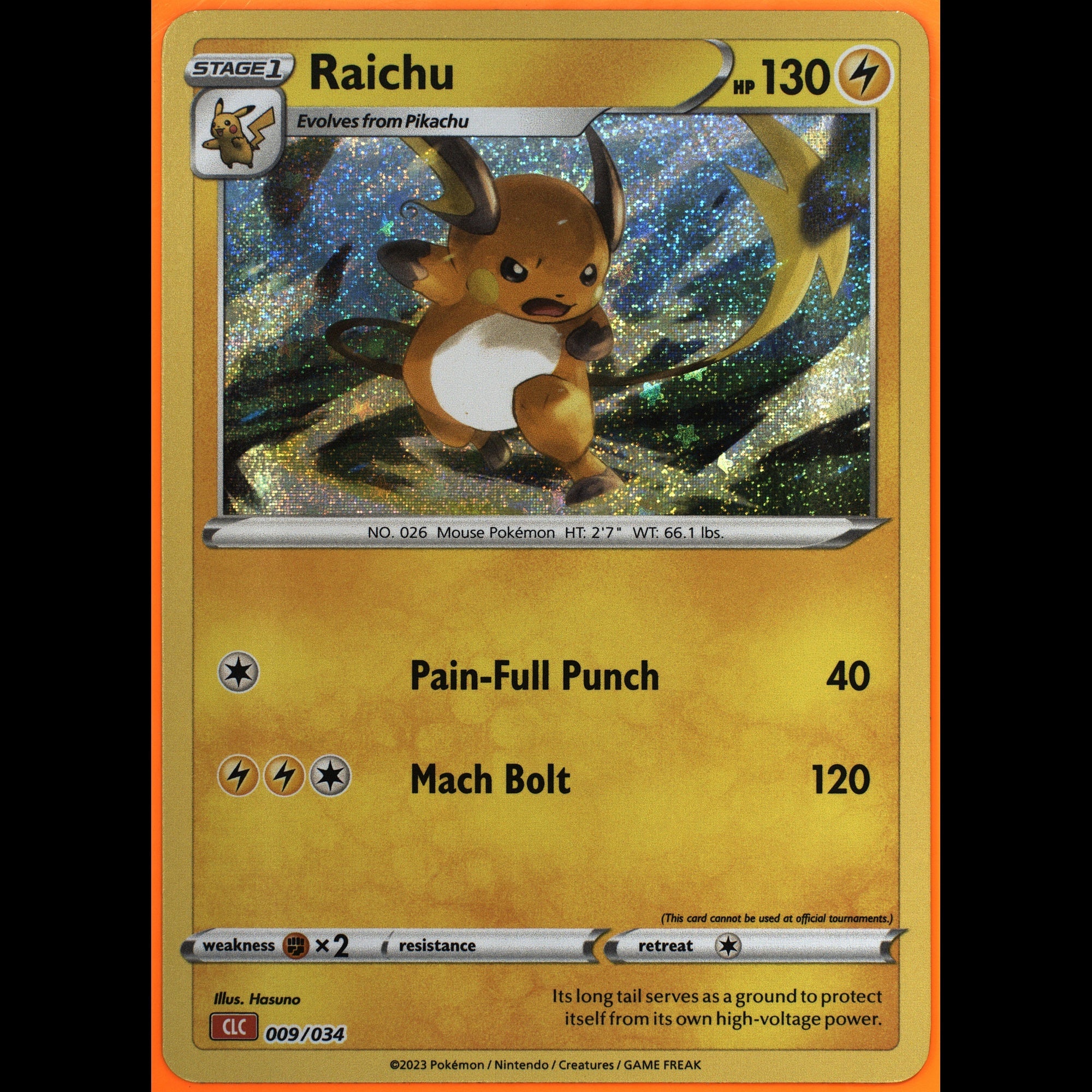 TAG 10 GEM MT Raichu Classic Collection 2023 Pokémon Pokemon TCG Classic 009/034_TCGT1394064 - TCG TREASURY