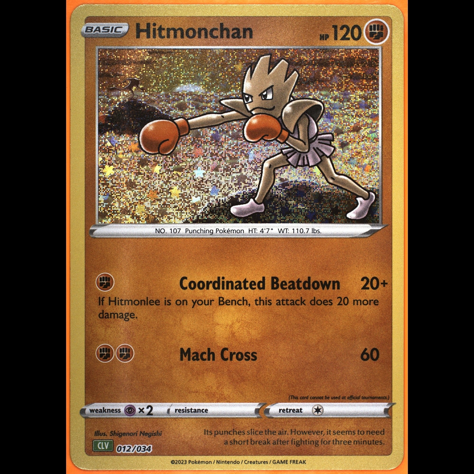 TAG 8.5 NM MT Hitmonchan Classic Collection 2023 Pokémon Pokemon TCG Classic 012/034_TCGQ9016933 - TCG TREASURY