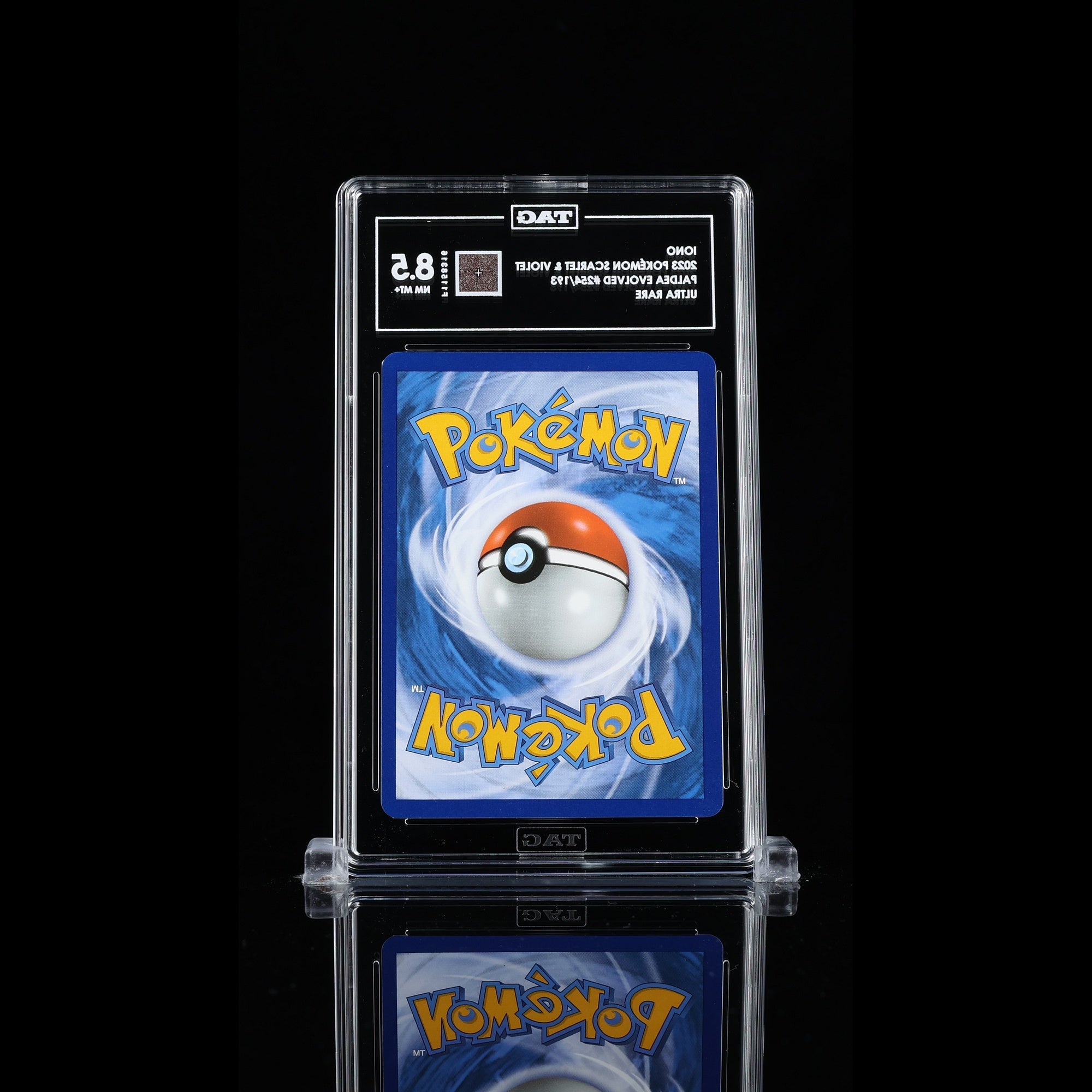 TAG 8.5 NM MT Iono 2023 Pokémon Pokemon Scarlet & Violet 254_TCGF1158316 - TCG TREASURY