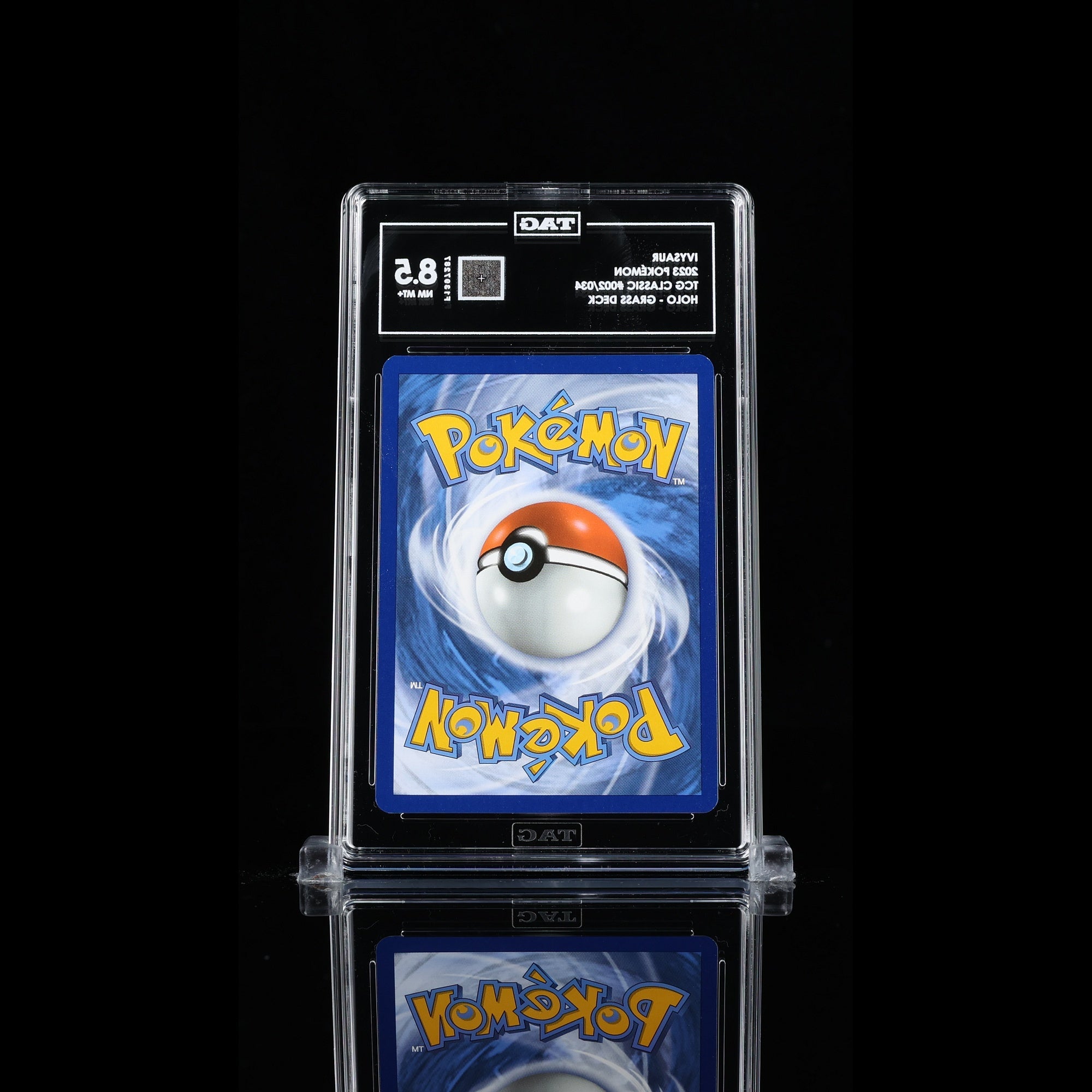 TAG 8.5 NM MT Ivysaur Uncommon 2023 Pokémon Pokemon TCG Classic 002/165_TCGF1397287 - TCG TREASURY