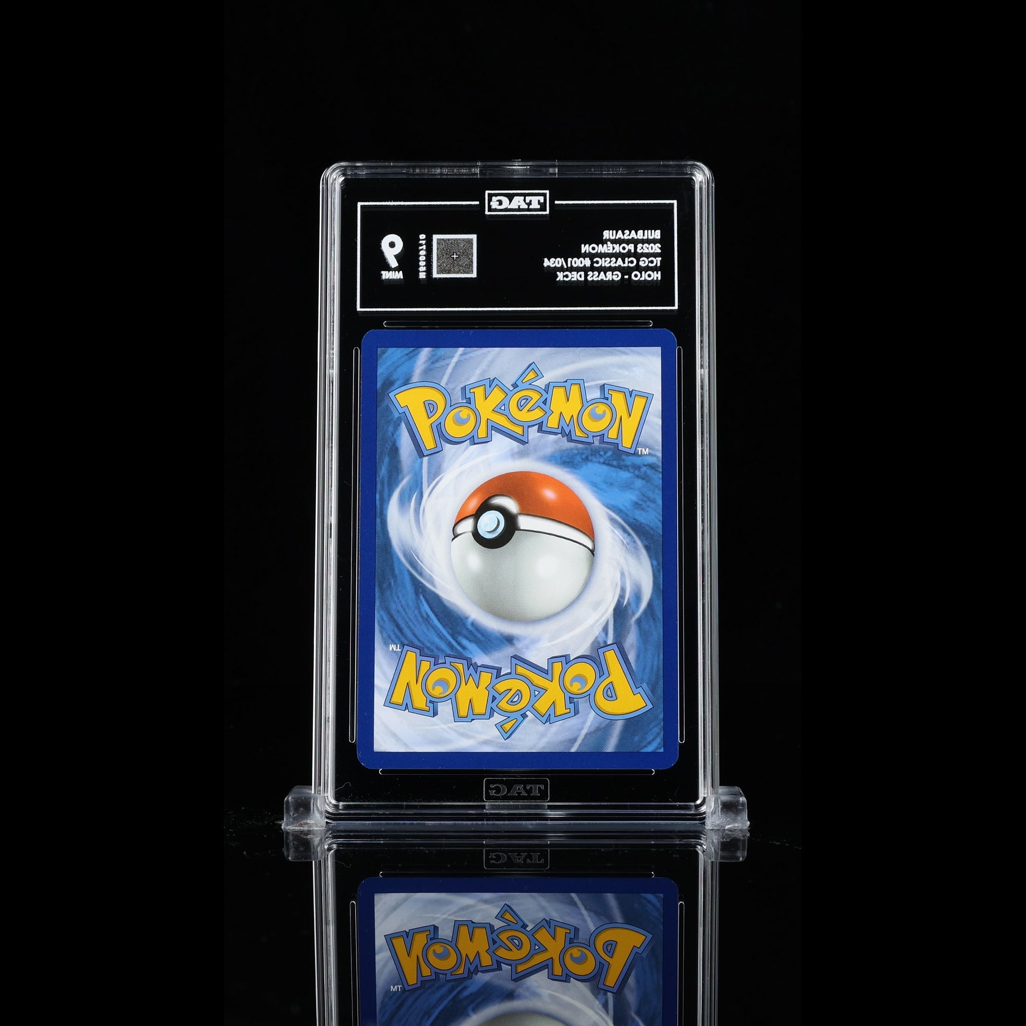 TAG 9.0 MINT Bulbasaur 2023 Pokémon Pokemon TCG Classic 001_TCGM5609710 - TCG TREASURY