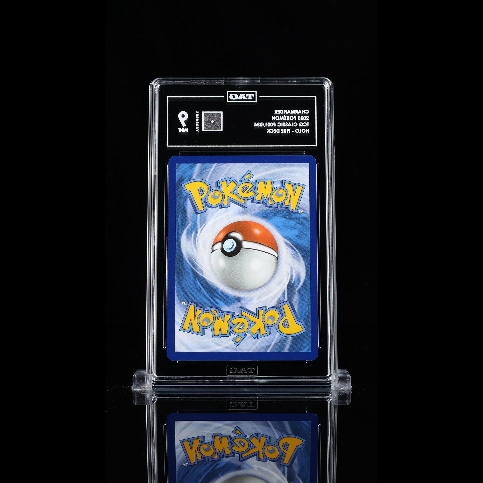 TAG 9.0 MINT Charmander Classic Collection 2023 Pokémon Pokemon TCG Classic 001/034_TCGY8384694 - TCG TREASURY