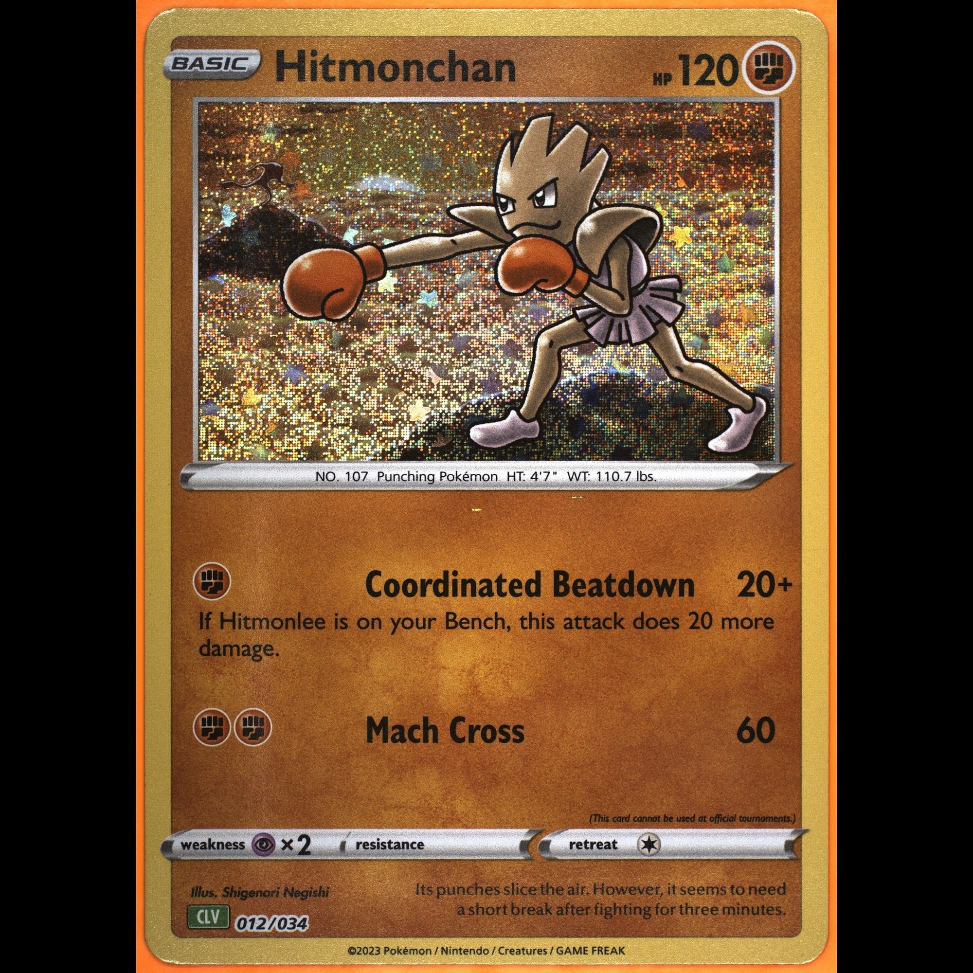 TAG 9.0 MINT Hitmonchan Classic Collection 2023 Pokémon Pokemon TCG Classic 012/034_TCGR9589744 - TCG TREASURY