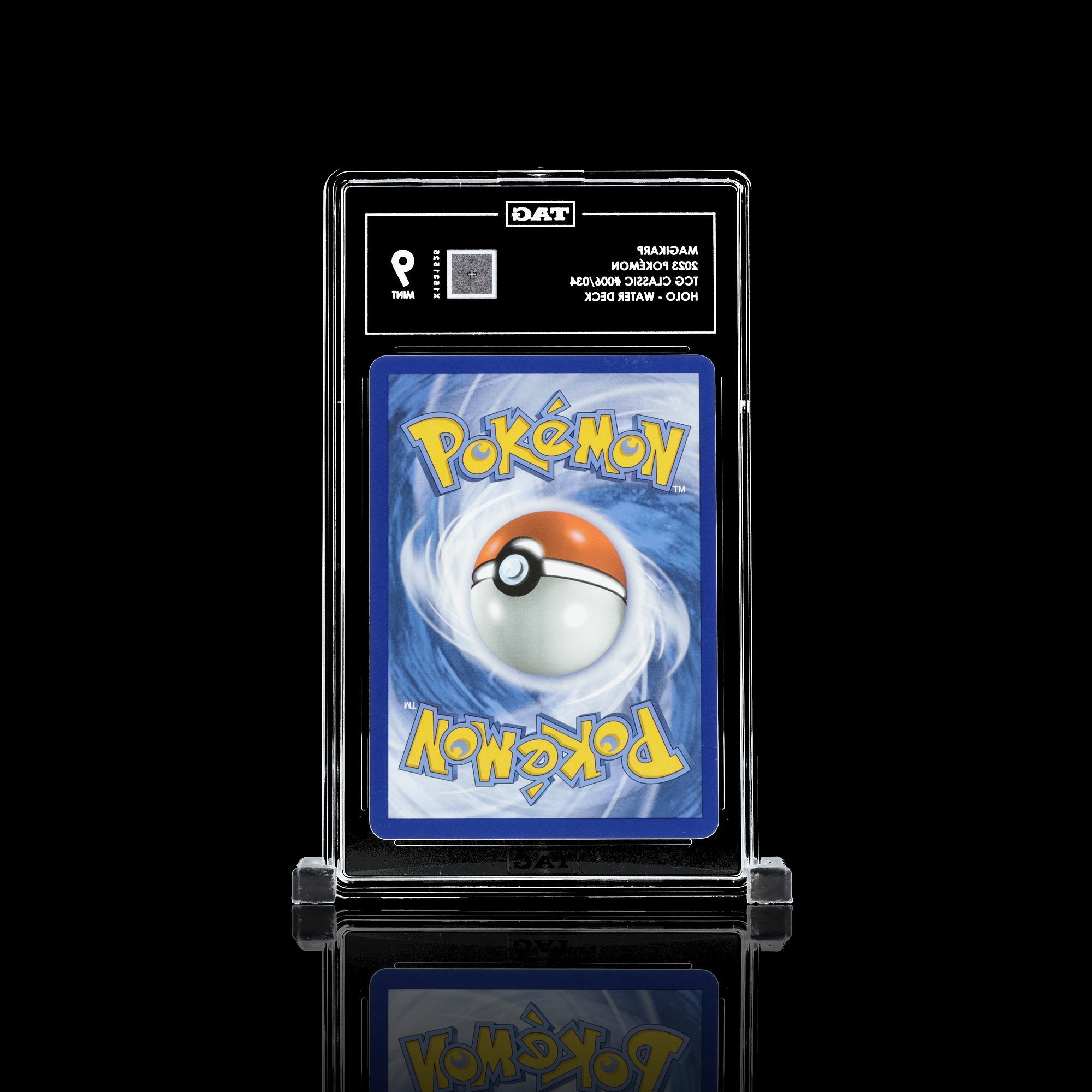 TAG 9.0 MINT Magikarp Classic Collection 2023 Pokémon Pokemon TCG Classic 006/034_TCGX1531525 - TCG TREASURY