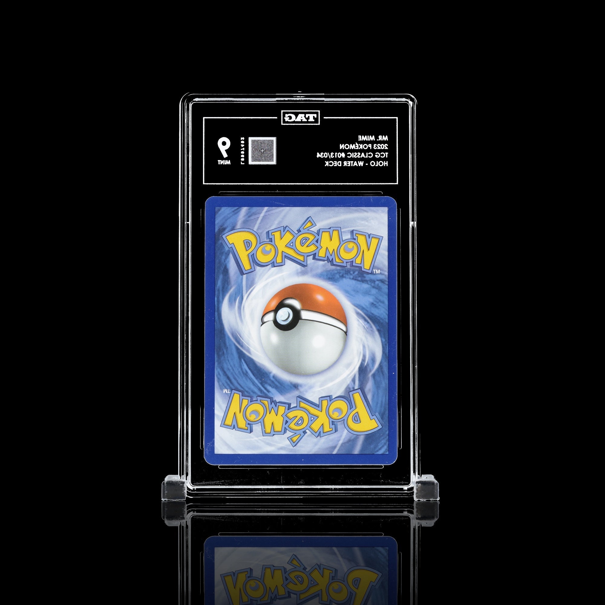 TAG 9.0 MINT Mr. Mime 2023 Pokémon Pokemon TCG Classic 013_TCGL8997492 - TCG TREASURY