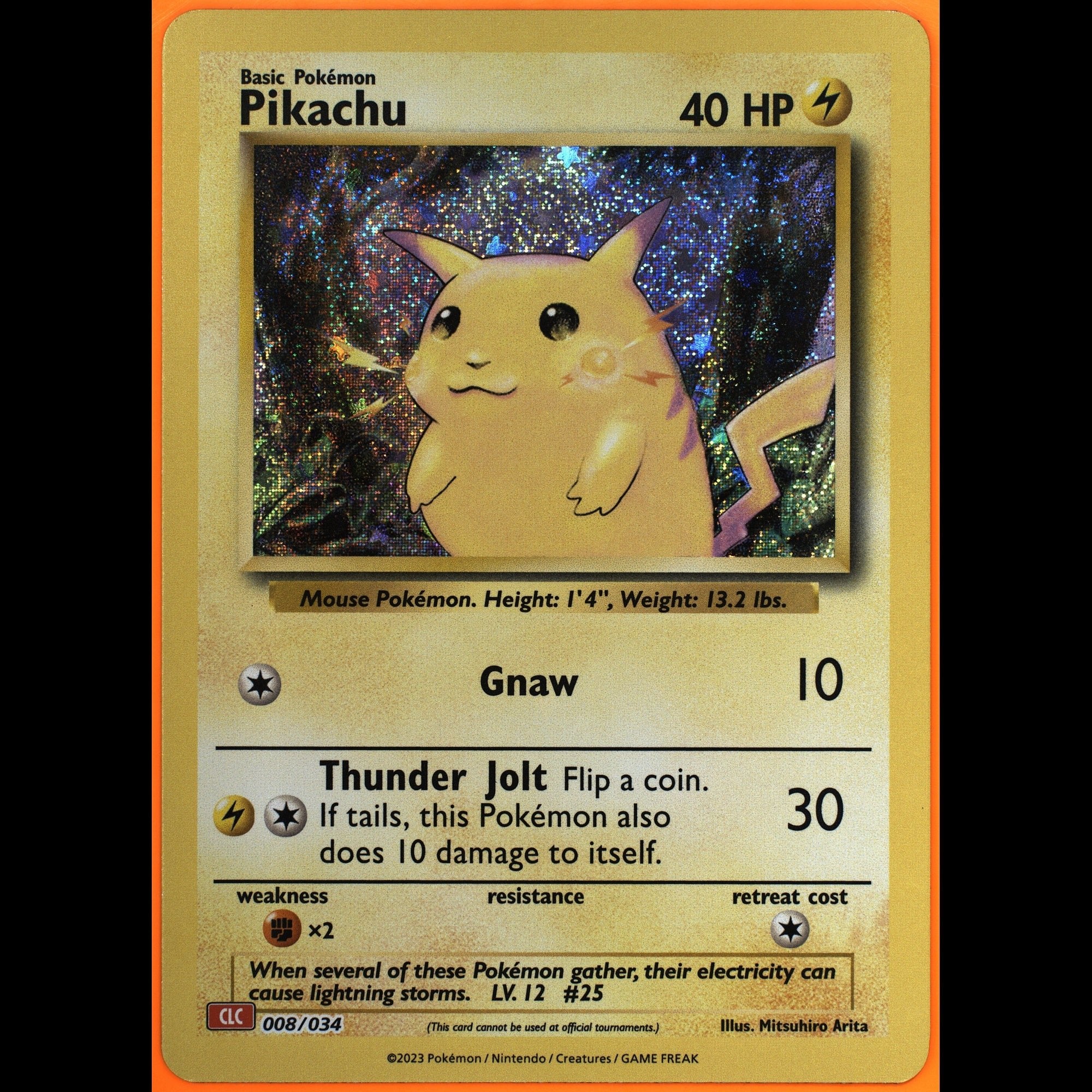 TAG 9.0 MINT Pikachu 2023 Pokémon Pokemon TCG Classic 008_TCGU2842675 - TCG TREASURY