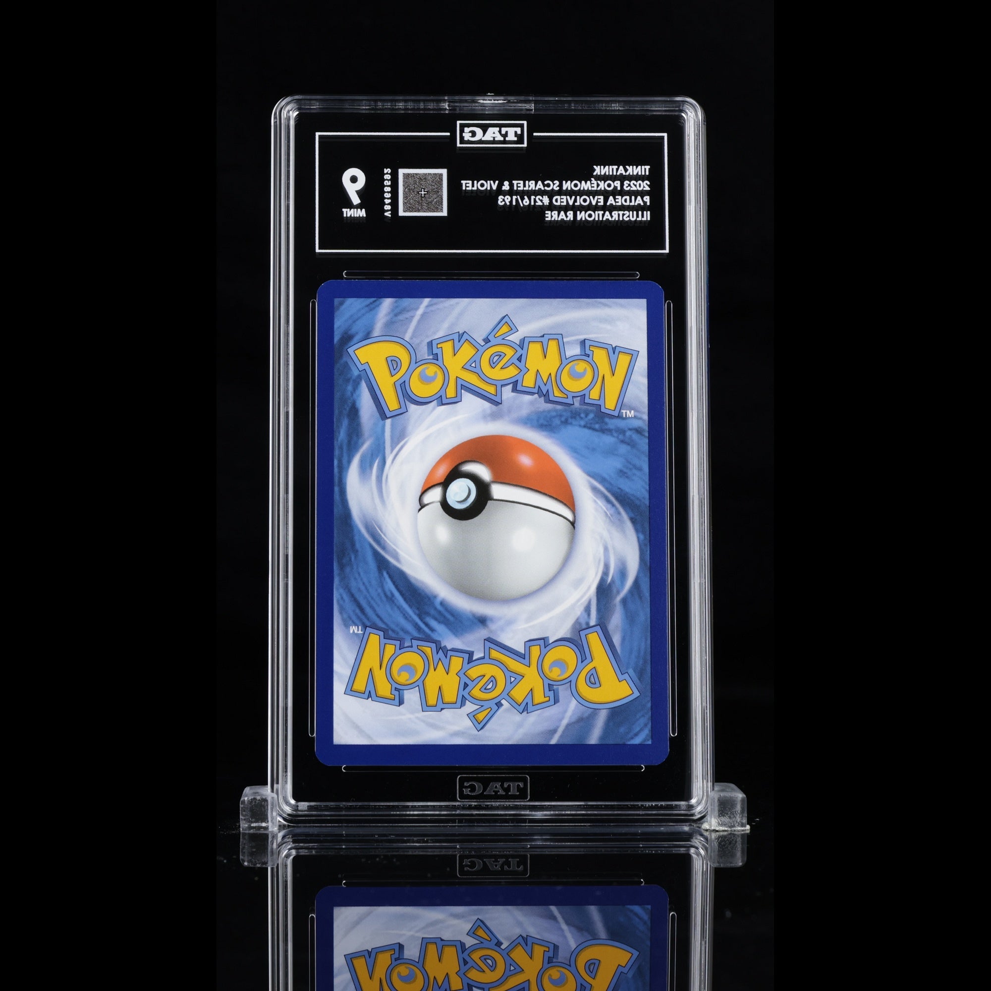 TAG 9.0 MINT Tinkatink 2023 Pokémon Pokemon Scarlet & Violet 216_TCGV8468592 - TCG TREASURY