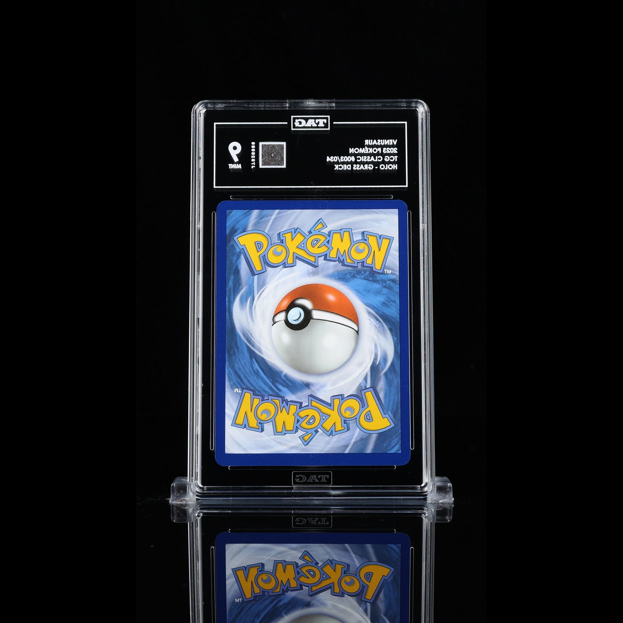 TAG 9.0 MINT Venusaur Double Rare 2023 Pokémon Pokemon TCG Classic 003/165_TCGJ7828986 - TCG TREASURY