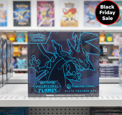 Pokémon TCG Phantasmal Flames Pokémon Center Elite Trainer Box Exclusive
