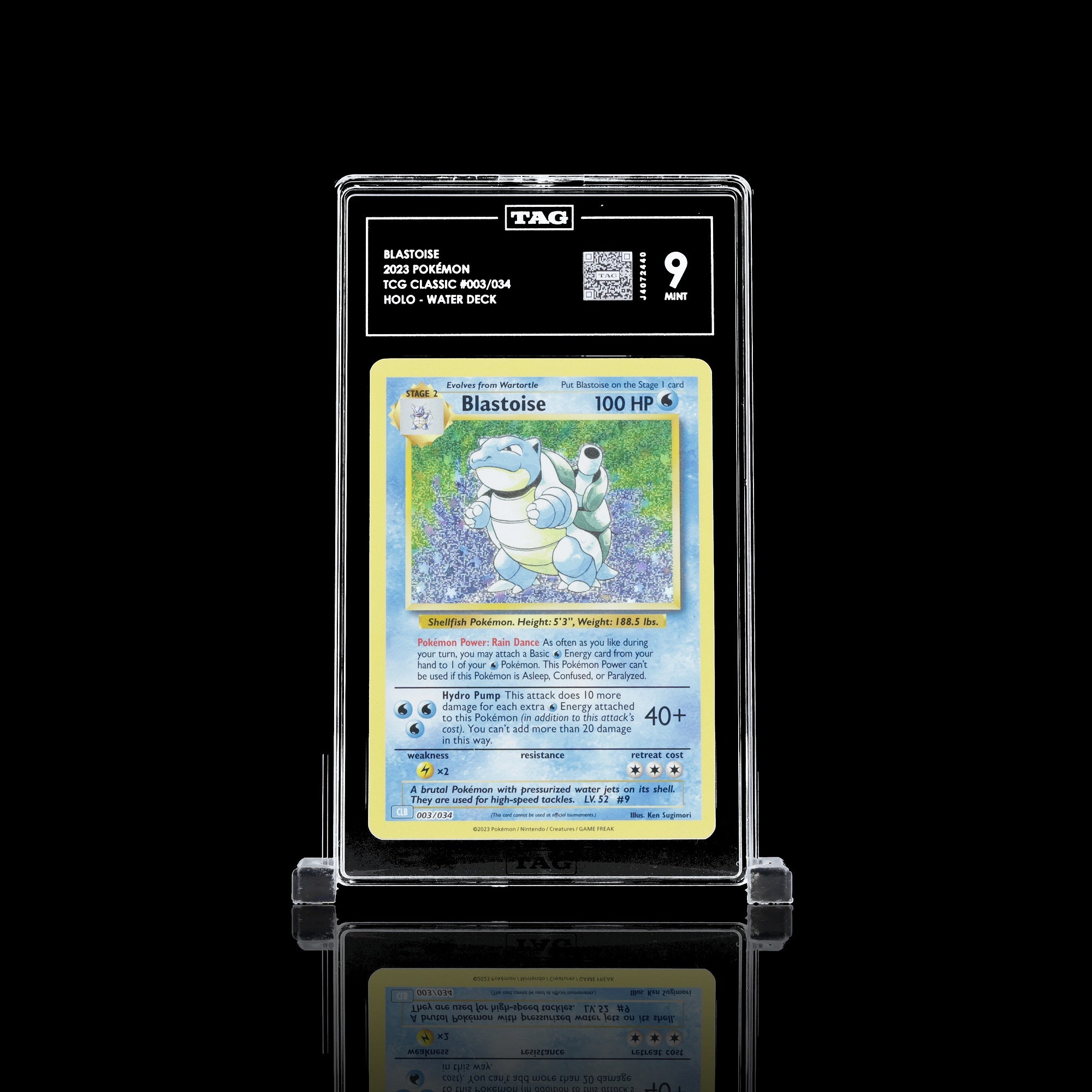 Blastoise - Slab Front