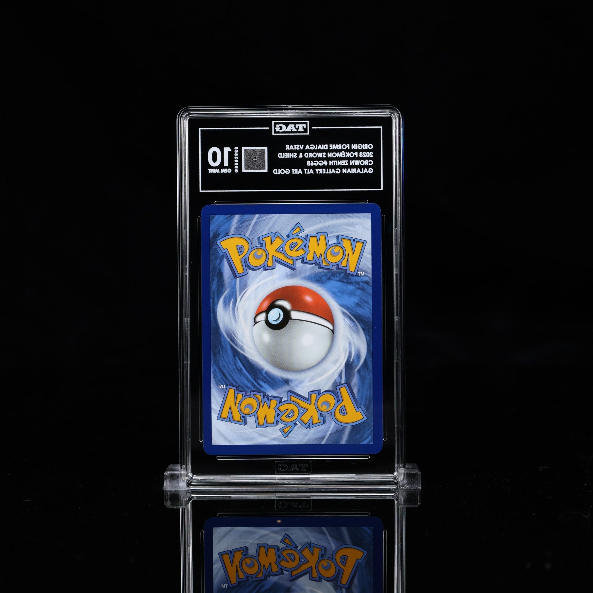TAG 10 GEM MINT ORIGIN FORME DIALGA VSTAR – 2023 Pokémon Sword & Shield – Crown Zenith Galarian Gallery Full Art Secret Rare #GG68_ - TCG TREASURY