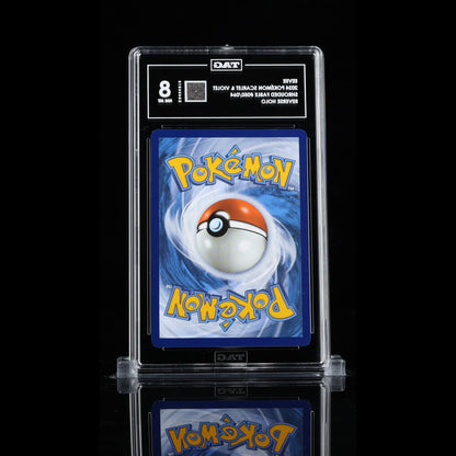 TAG 8.0 NM MT Eevee 2024 Pokémon Pokemon Scarlet & Violet 050_TCGX8404616 - TCG TREASURY