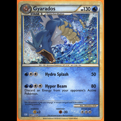 TAG 9.0 MINT Gyarados Classic Collection 2023 Pokémon Pokemon TCG Classic 007/034_TCGK7823954 - TCG TREASURY