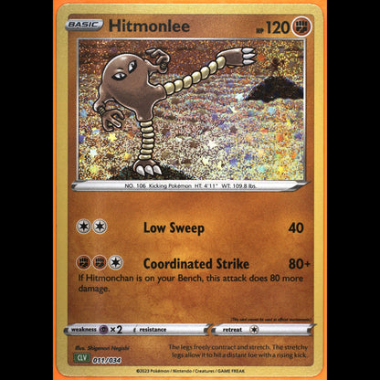 TAG 9.0 MINT Hitmonlee 2023 Pokémon Pokemon TCG Classic 011_TCGX8452339 - TCG TREASURY