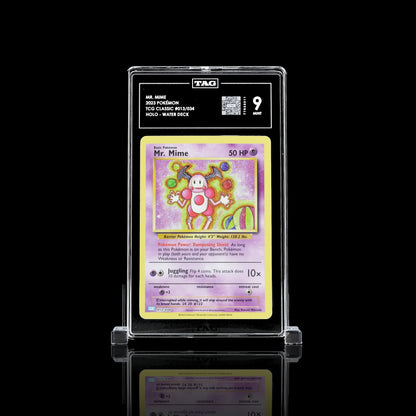 TAG 9.0 MINT Mr. Mime 2023 Pokémon Pokemon TCG Classic 013_TCGT7923011 - TCG TREASURY