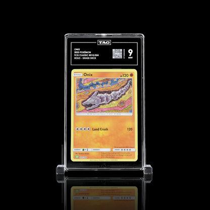 TAG 9.0 MINT Onix 2023 Pokémon Pokemon TCG Classic 010_TCGC7290089 - TCG TREASURY