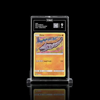 TAG 9.0 MINT Onix 2023 Pokémon Pokemon TCG Classic 010_TCGY0398284 - TCG TREASURY