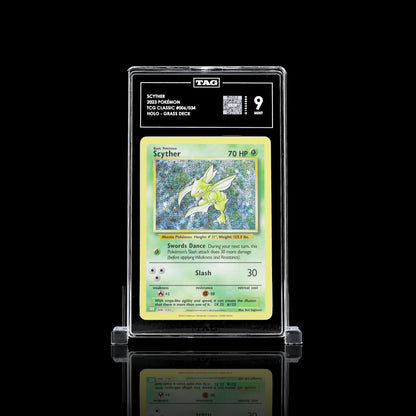 TAG 9.0 MINT Scyther 2023 Pokémon Pokemon TCG Classic 006_TCGG1544890 - TCG TREASURY