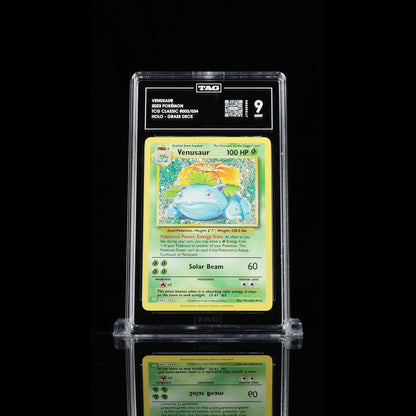 TAG 9.0 MINT Venusaur Double Rare 2023 Pokémon Pokemon TCG Classic 003/165_TCGJ7828986 - TCG TREASURY