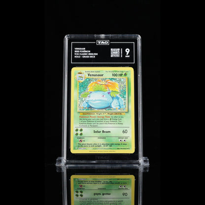 TAG 9.0 MINT Venusaur Double Rare 2023 Pokémon Pokemon TCG Classic 003/165_TCGR5108050 - TCG TREASURY