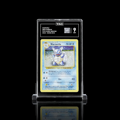 TAG 9.0 MINT Wartortle 2023 Pokémon Pokemon TCG Classic 002_TCGS5446241 - TCG TREASURY