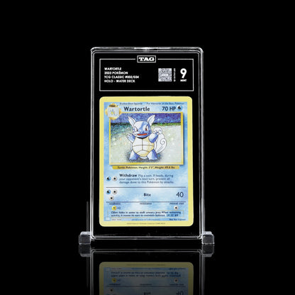 TAG 9.0 MINT Wartortle 2023 Pokémon Pokemon TCG Classic 002_TCGQ1075125 - TCG TREASURY