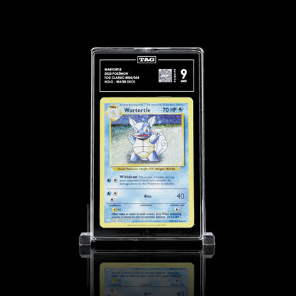 TAG 9.0 MINT Wartortle Classic Collection 2023 Pokémon Pokemon TCG Classic 002/034_TCGF2222478 - TCG TREASURY