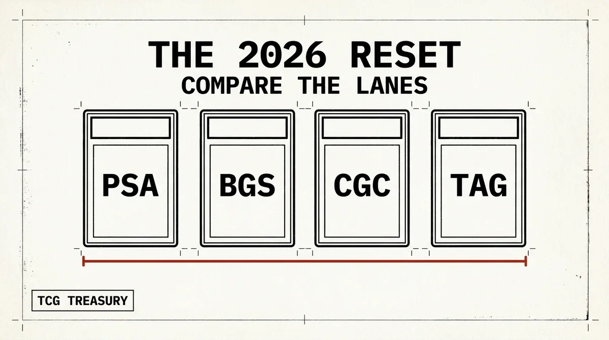 PSA vs BGS vs CGC vs TAG